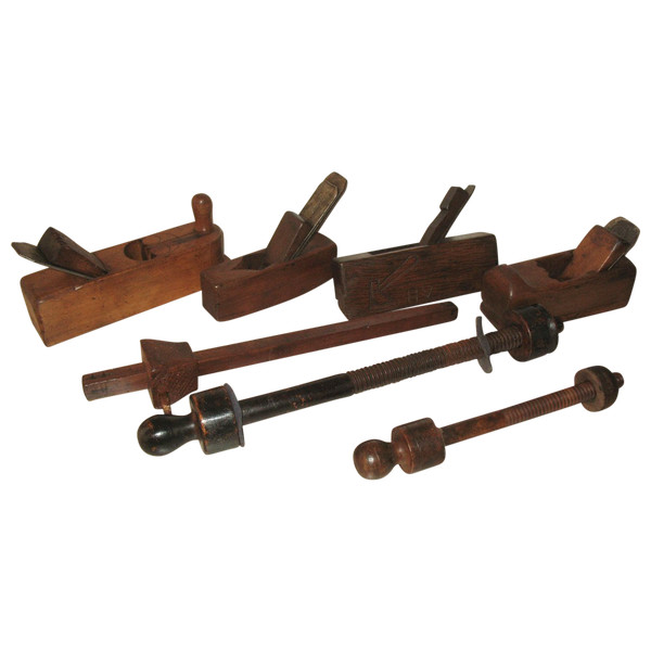 Collection d'outils de luthier et ébéniste époque 19ème