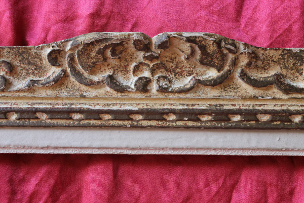 Grand cadre Montparnasse en bois sculpté 120 x 69 cm