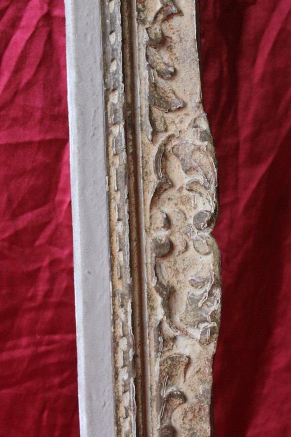 Grand cadre Montparnasse en bois sculpté 120 x 69 cm