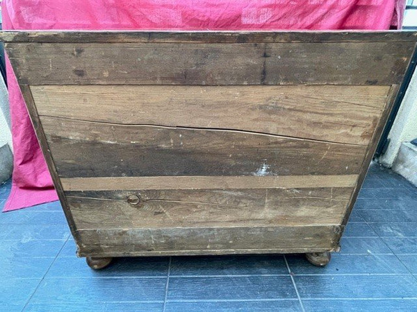 Commode Alsacienne Galbée XVIII Eme Marqueterie