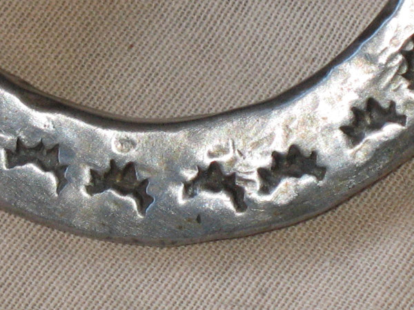 Heurtoir marteau de porte en fer forgé époque 17ème