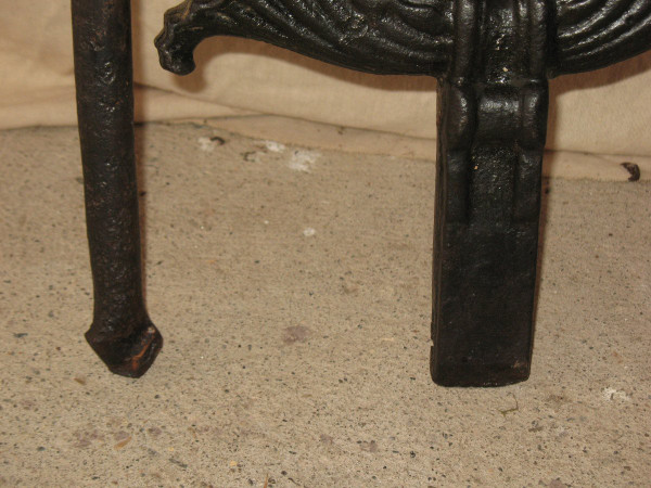 Porte enseigne potence pour lanterne en fonte de fer époque 19ème