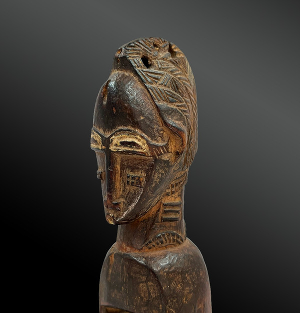 Loom pulley stirrup - Baoulé culture, Ivory Coast - First half of the 20th century