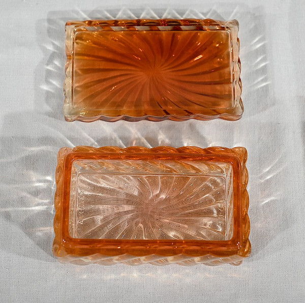 Ensemble de Toilette « Bambou Tors » en Cristal de Baccarat - Fin XIXe