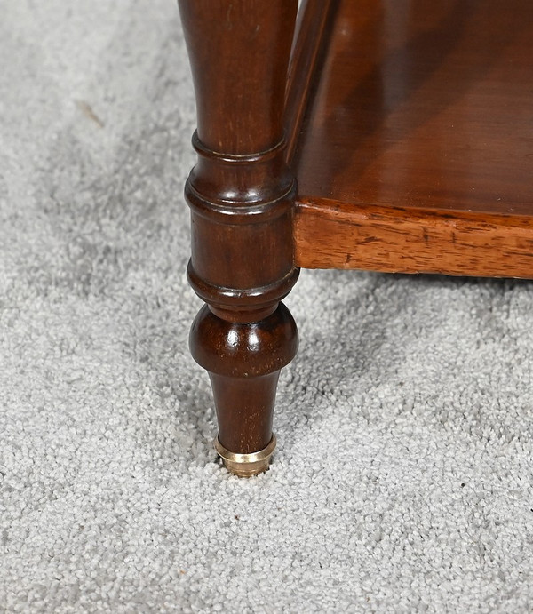 Small Serving Table in Cuban Mahogany, Restoration Period - Early 19th Century