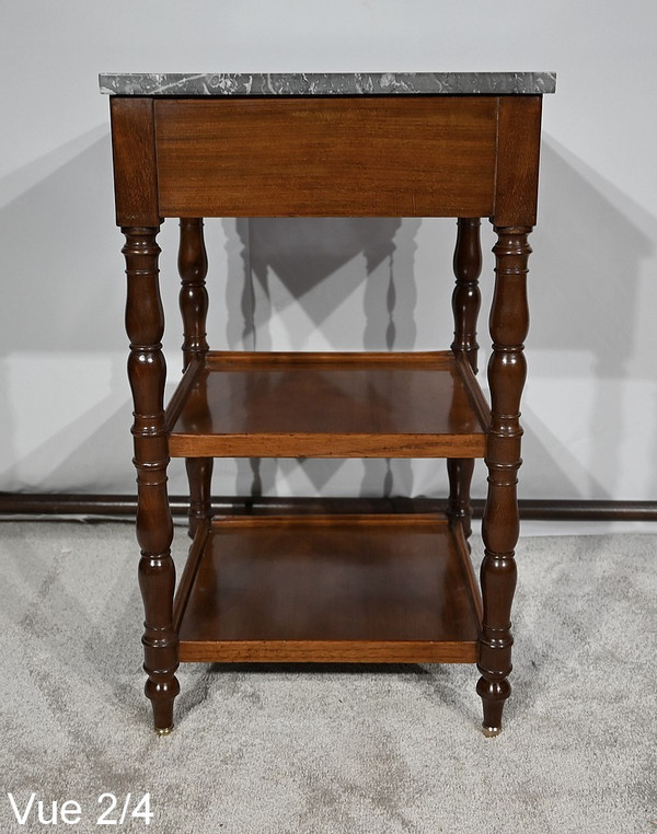 Small Serving Table in Cuban Mahogany, Restoration Period - Early 19th Century
