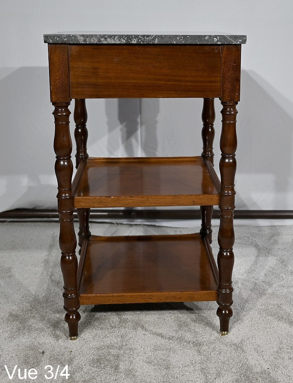 Small Serving Table in Cuban Mahogany, Restoration Period - Early 19th Century