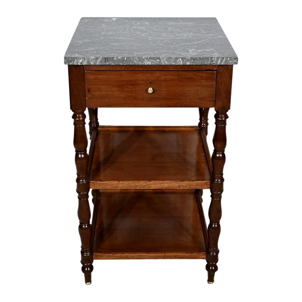Small Serving Table in Cuban Mahogany, Restoration Period - Early 19th Century