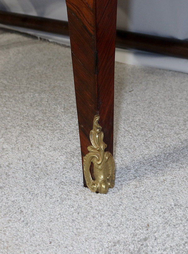 Tomba Piccola Comò in Legno Pregiato, transizione Luigi XIV / Luigi XV – XVIII secolo