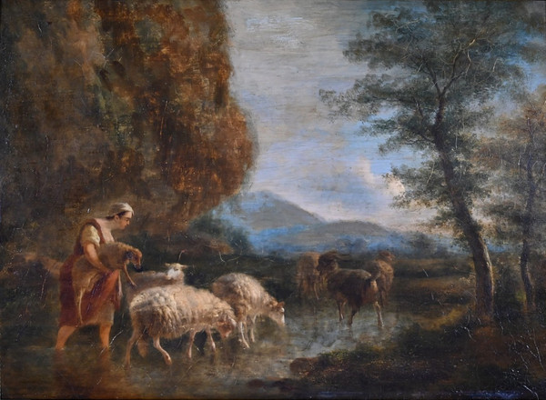 Oil Painting, French School - Early 19th Century