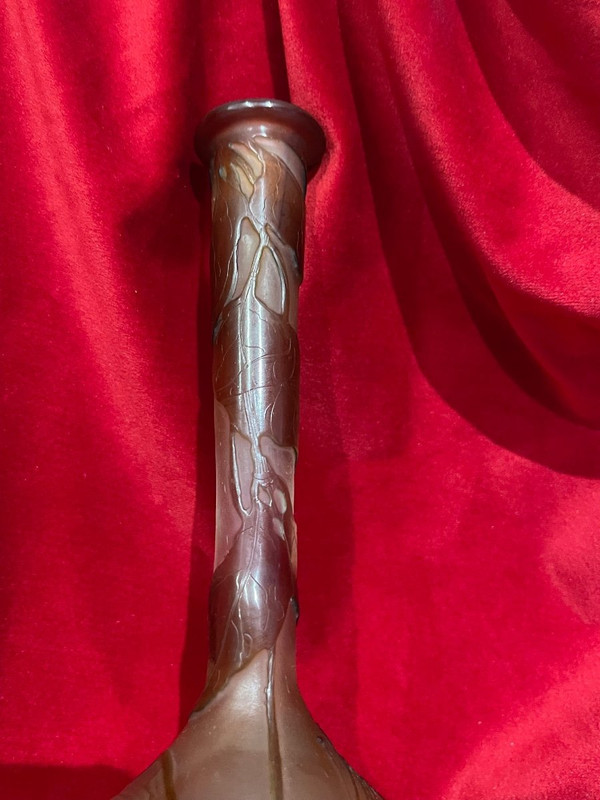 Vase Emile Galle Art Nouveau Ecole De Nancy
