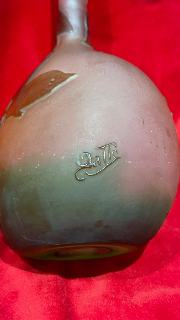 Vase Emile Galle Art Nouveau Ecole De Nancy