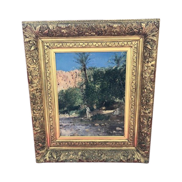 Orientalisches Gemälde Maurice Bompard