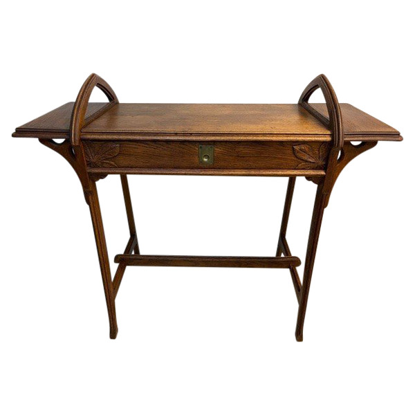 Bureau Console Art Nouveau Ecole De Nancy 1900