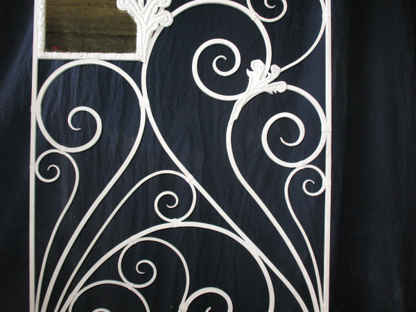 Vestiaire porte manteaux en fer forgé époque 20ème