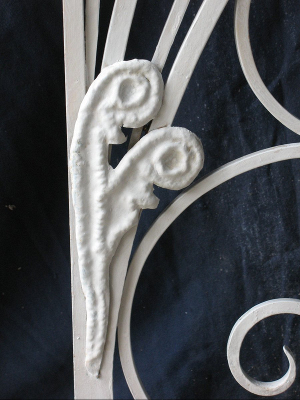 Vestiaire porte manteaux en fer forgé époque 20ème