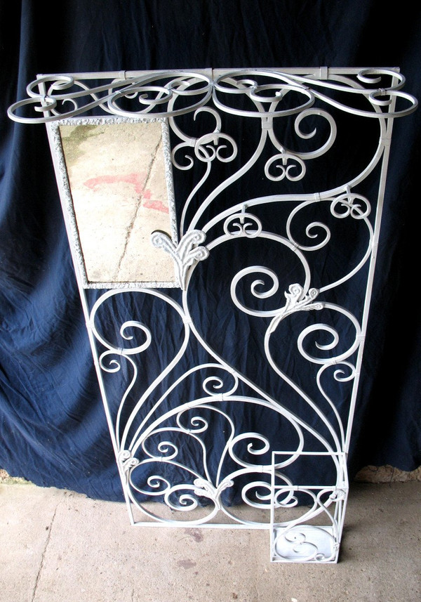 Vestiaire porte manteaux en fer forgé époque 20ème