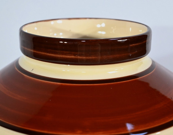 Cache Pot en Faïence, Maison de la Hubaudière-Bousquet – 1ère partie du XXe