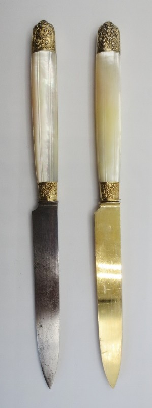 Traveling knives, 19th century.