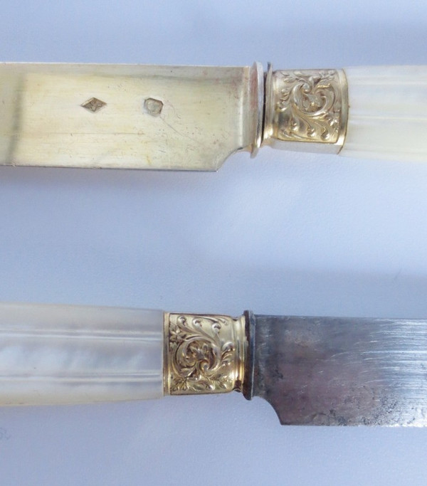 Traveling knives, 19th century.