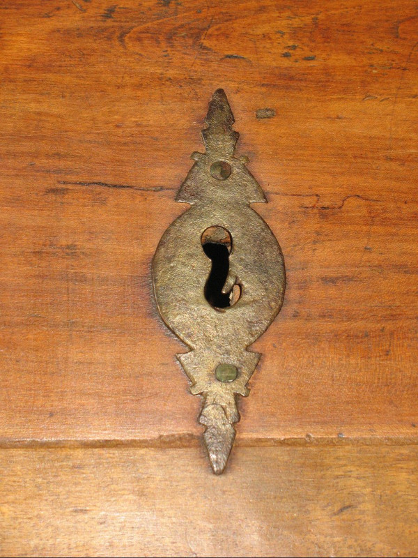 Scriban Eselsrücken oder Hang Schreibtisch Regency Epoche aus Obstbaumholz Herkunft Périgord 18.