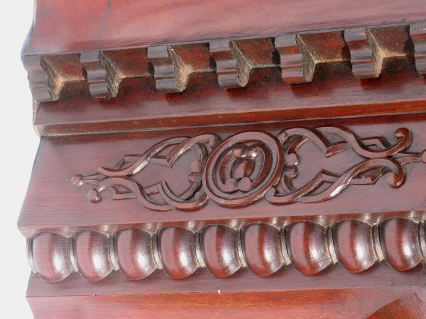 Console da parete in mogano d'epoca Napoleone III