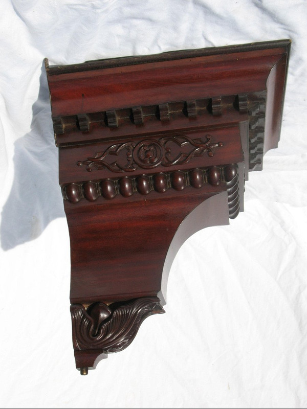 Console da parete in mogano d'epoca Napoleone III