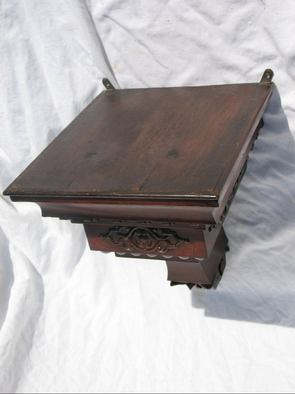 Console da parete in mogano d'epoca Napoleone III