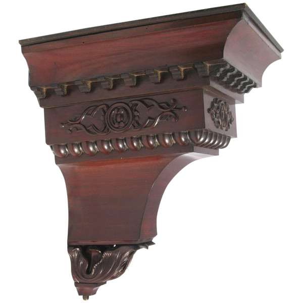 Console da parete in mogano d'epoca Napoleone III