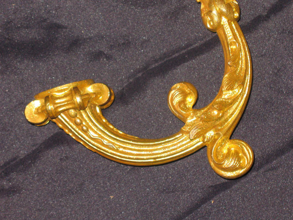 Suite of 4 gilt bronze sconces 1st Restoration Period 19th century