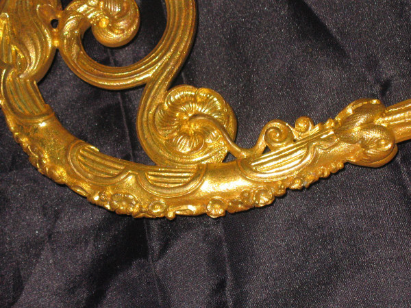 Suite of 4 gilt bronze sconces 1st Restoration Period 19th century