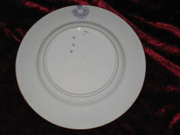 19th century English earthenware dessert service with Minton design