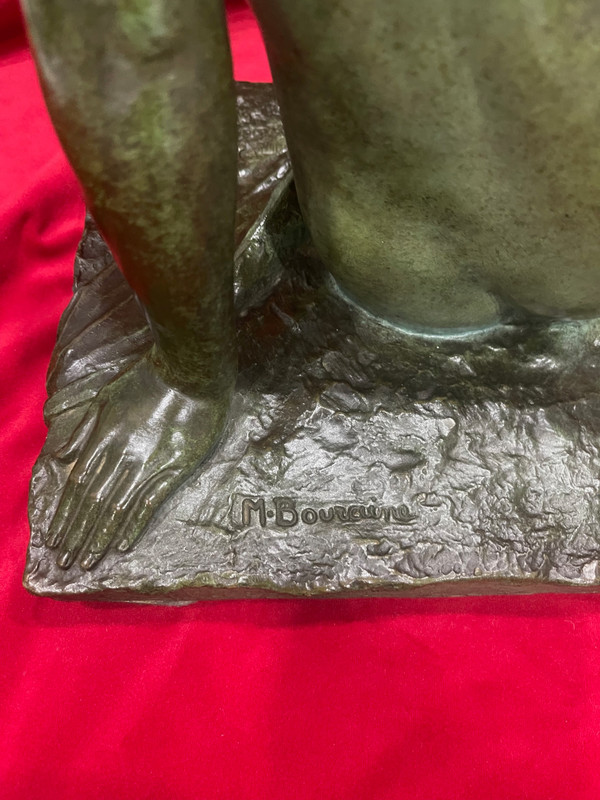 Sculpture Bronze Art déco 1930 Marcel BOURAINE 1886-1948