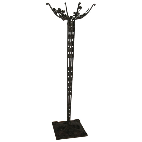 Art Deco period floor lamp in the taste of Edgar Brandt