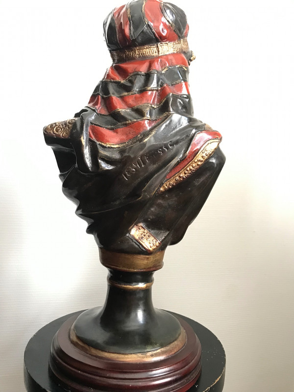 Pair of busts, Orientalist school