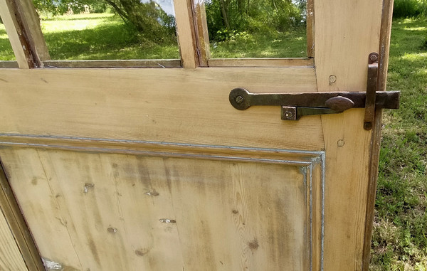 Antique 9-panel glazed door in very good condition