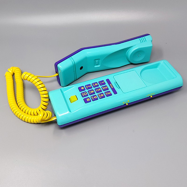 1980 Wunderschöne Swatch Twin Phone "Puzzle" mit der Originalbox. Memphis-Stil