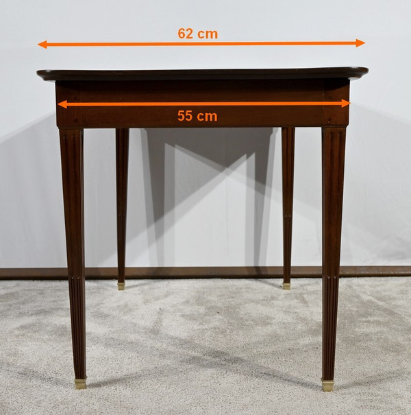 Cabaret table in Cuban mahogany, Louis XVI period - Late 18th century
