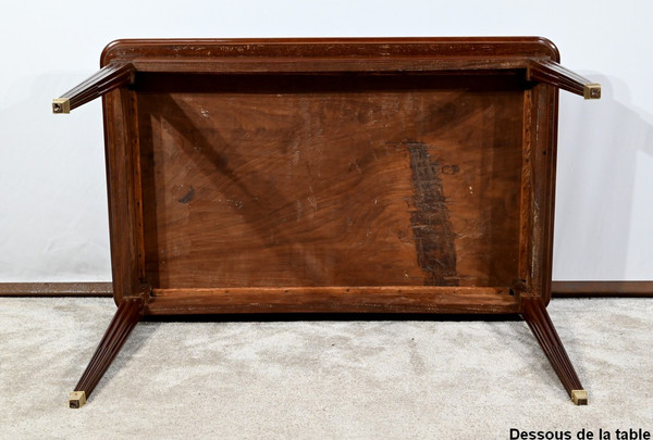 Cabaret table in Cuban mahogany, Louis XVI period - Late 18th century