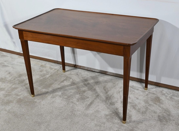 Cabaret table in Cuban mahogany, Louis XVI period - Late 18th century