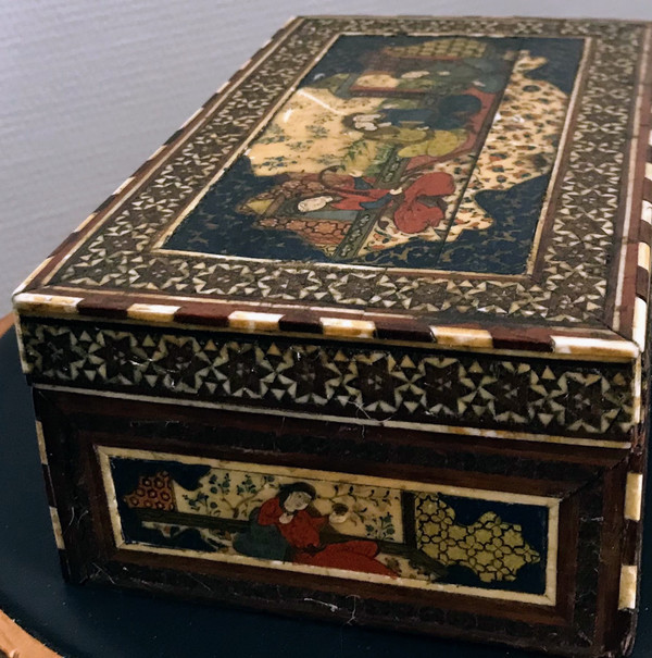 Coffret persan dynastie Qajar