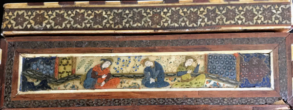 Coffret persan dynastie Qajar
