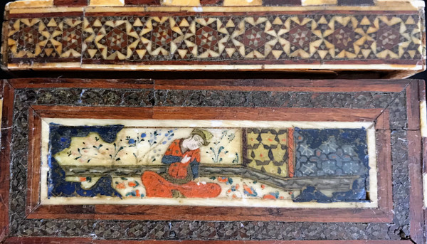 Coffret persan dynastie Qajar