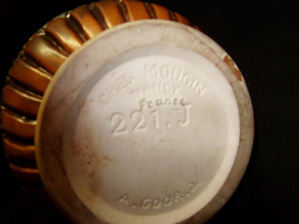 Vase Art Nouveau de Mougin