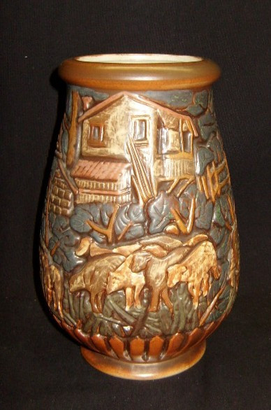 Vase Art Nouveau de Mougin