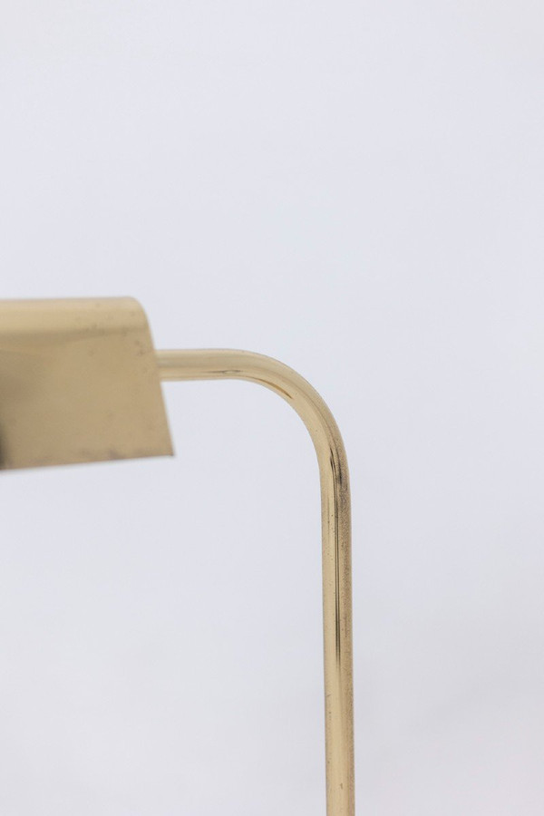 Library Lamp In Golden Brass, 1970s, LS5687409E
