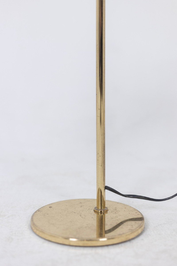 Library Lamp In Golden Brass, 1970s, LS5687409E