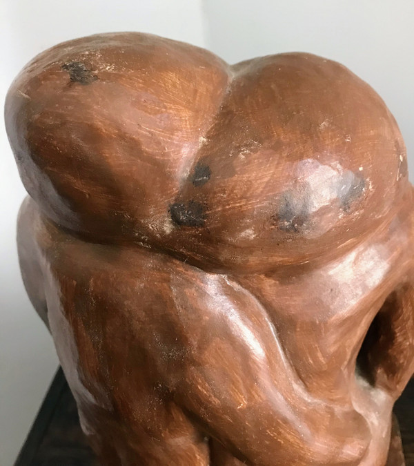Adam et Ève, 1932, 2ème version, Joseph Czaky (1888-1971)
