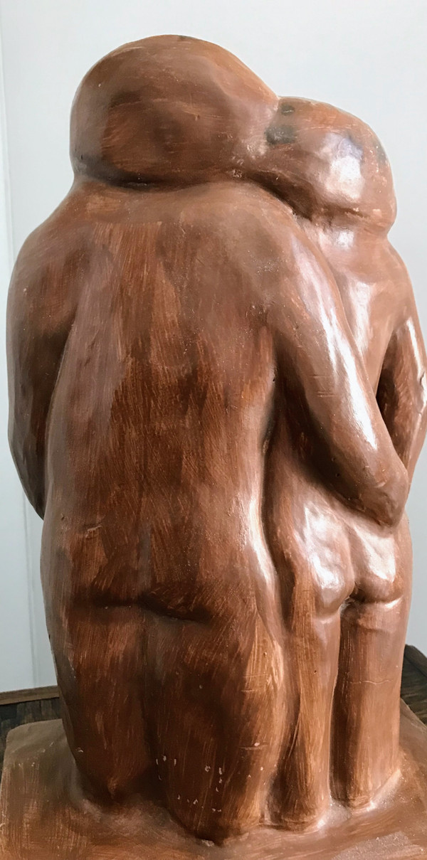 Adam et Ève, 1932, 2ème version, Joseph Czaky (1888-1971)