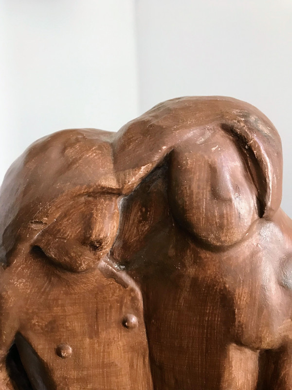Adam et Ève, 1932, 2ème version, Joseph Czaky (1888-1971)